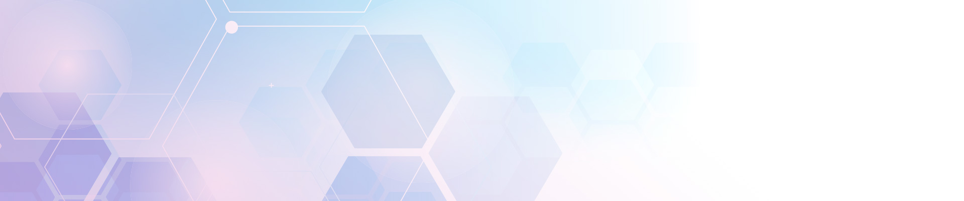 Blue hexagon background